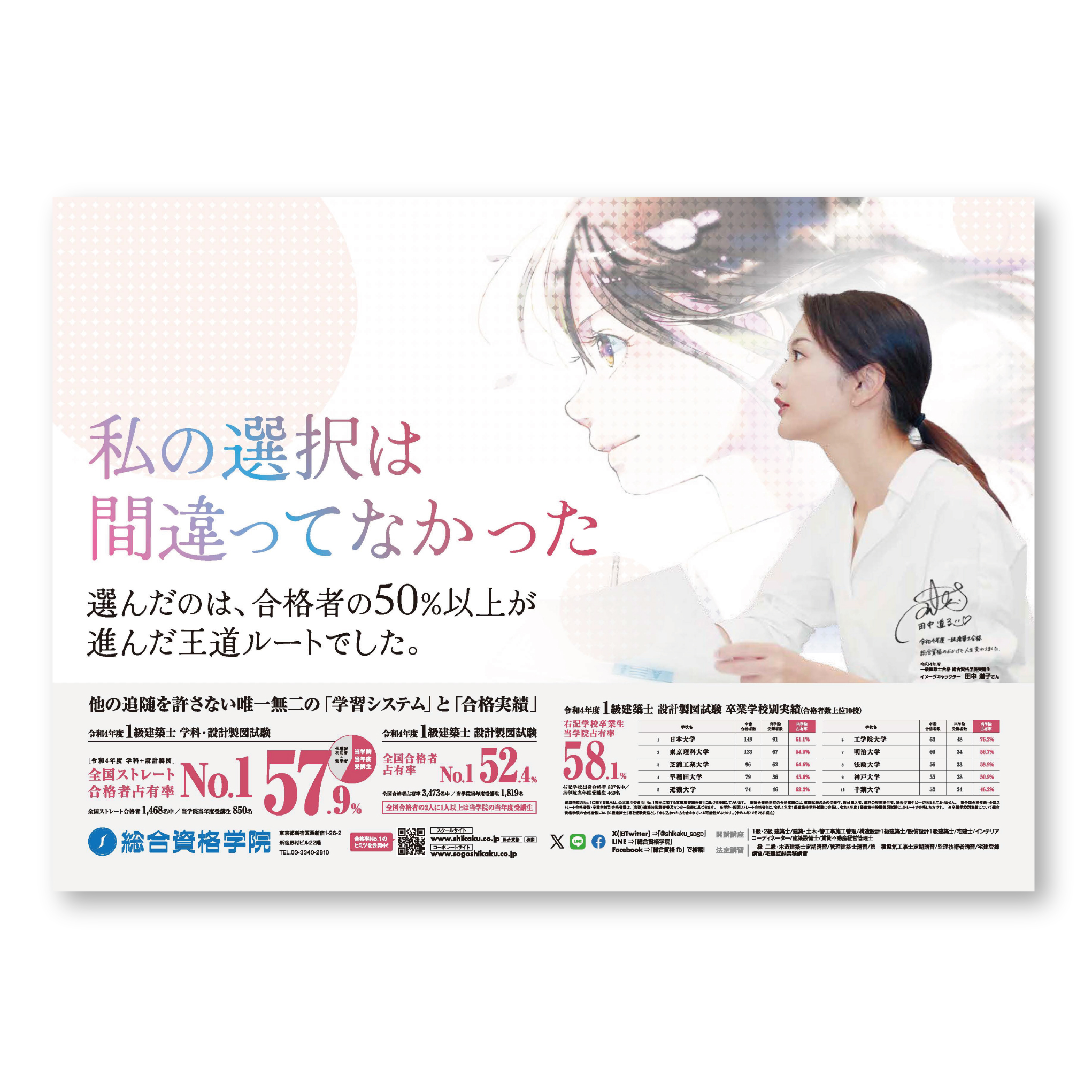 株式会社総合資格様　広告